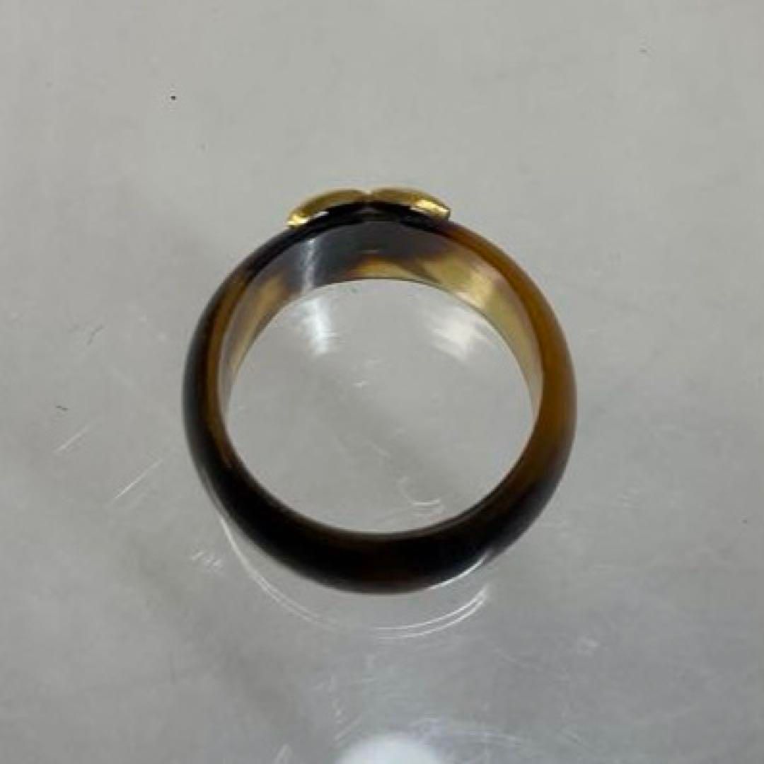 0.02ctダイヤ刻印 鼈甲