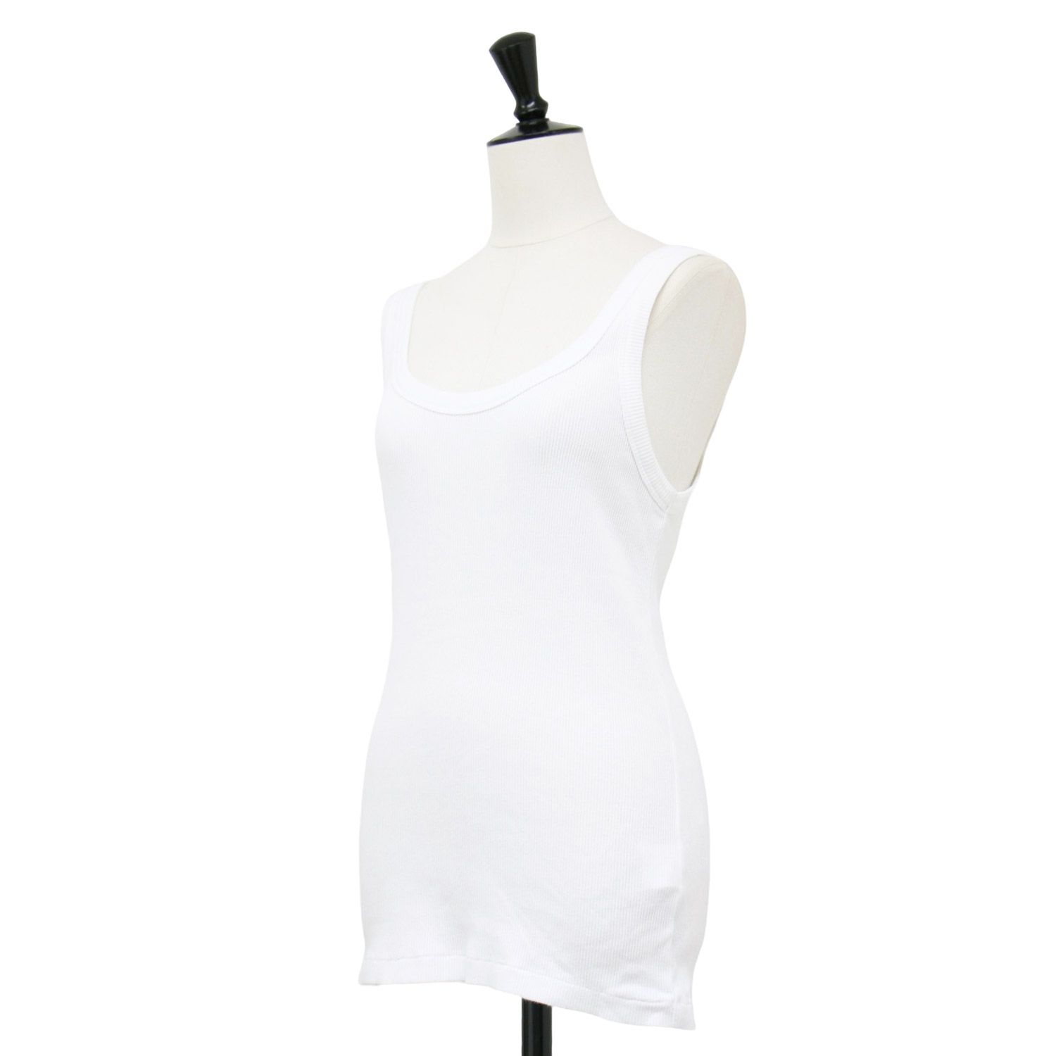 美品＊Deuxieme Classeホワイト タンクトップ Deuxieme Classe(ドゥーズィエムクラス) Particular タンク
