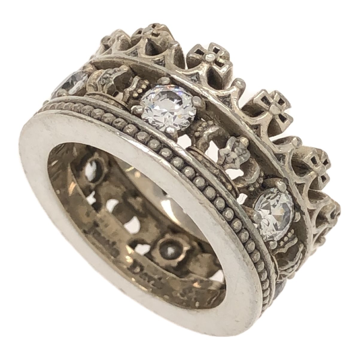 ✨極美品✨【ジャスティンデイビス】リング　指輪　シルバー　太め　王冠　クラウン CIRCULAR CROWN リング | ジャスティン デイビス（JUSTIN DAVIS