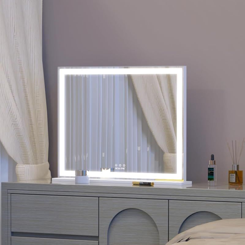 ANYHI 女優ミラー 卓上 人気 ハリウッド (56.2x72cm,シルバー) ANYHI 女優ミラー 卓上 人気 ハリウッド (56.2x72cm,シルバー