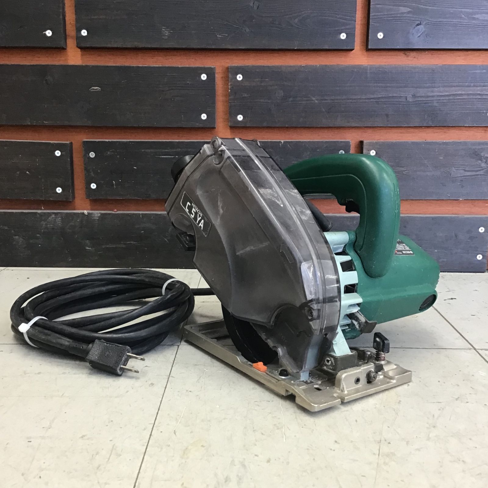 現状品】 ハイコーキ/HIKOKI ※旧:日立工機 集じん丸のこ C5YA