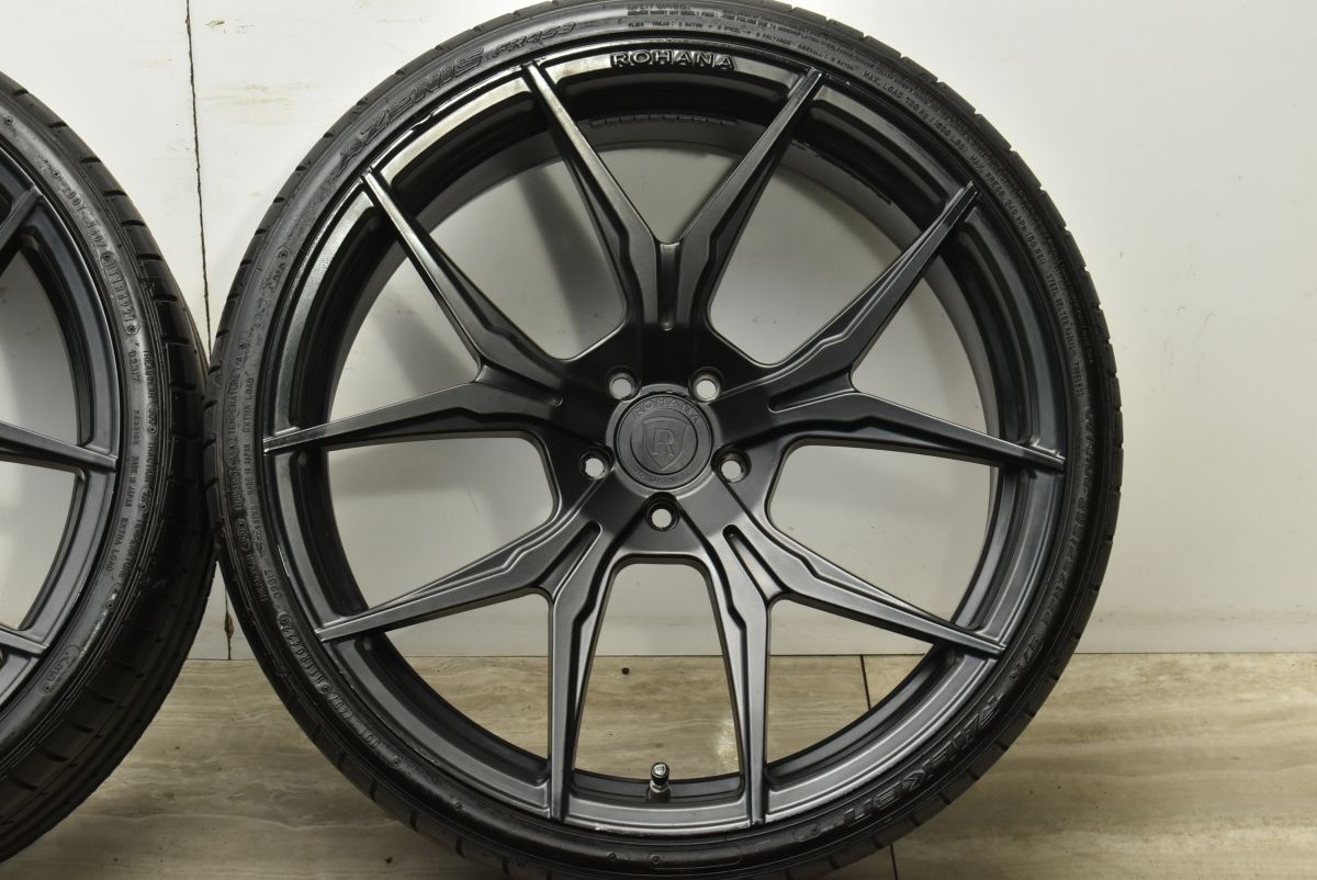W223 Sクラス等に ロハナ Rohana RFX5 22in 9J 30 10.5J 40 PCD112 ファルケン アゼニス 255 30R22 295 25R22 W221 W222 にも TRITUETUBI_COM
