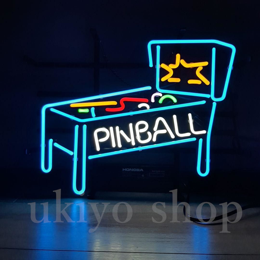 PINBALL ネオン 看板ヴィンテージ ピンボール ネオンサイン ハーレー アメリカン雑貨  ネオン管 ノベルティ