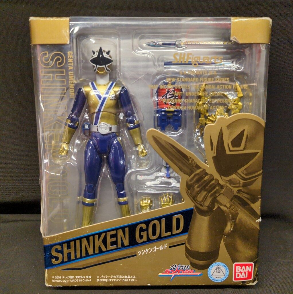 バンダイ S.H.Figuarts 侍戦隊シンケンジャー シンケンゴールド