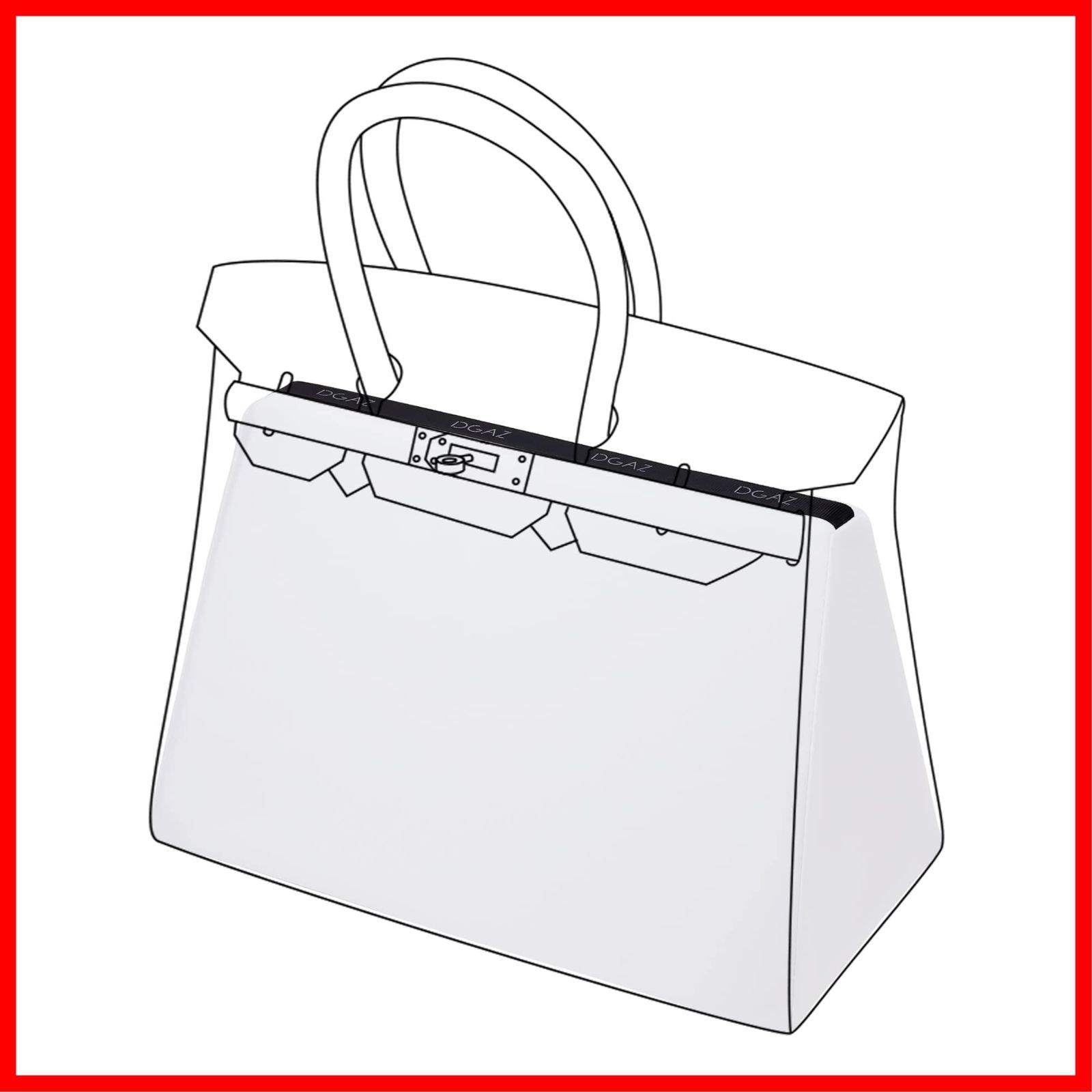【特価商品】Birkin 25/30/35/40 ハーキン適用 枕シェイパー バッグシェイパー バッグシェイパー Bags（ホワイト、BK35） 形崩れ防止 バッグピロー DGAZ