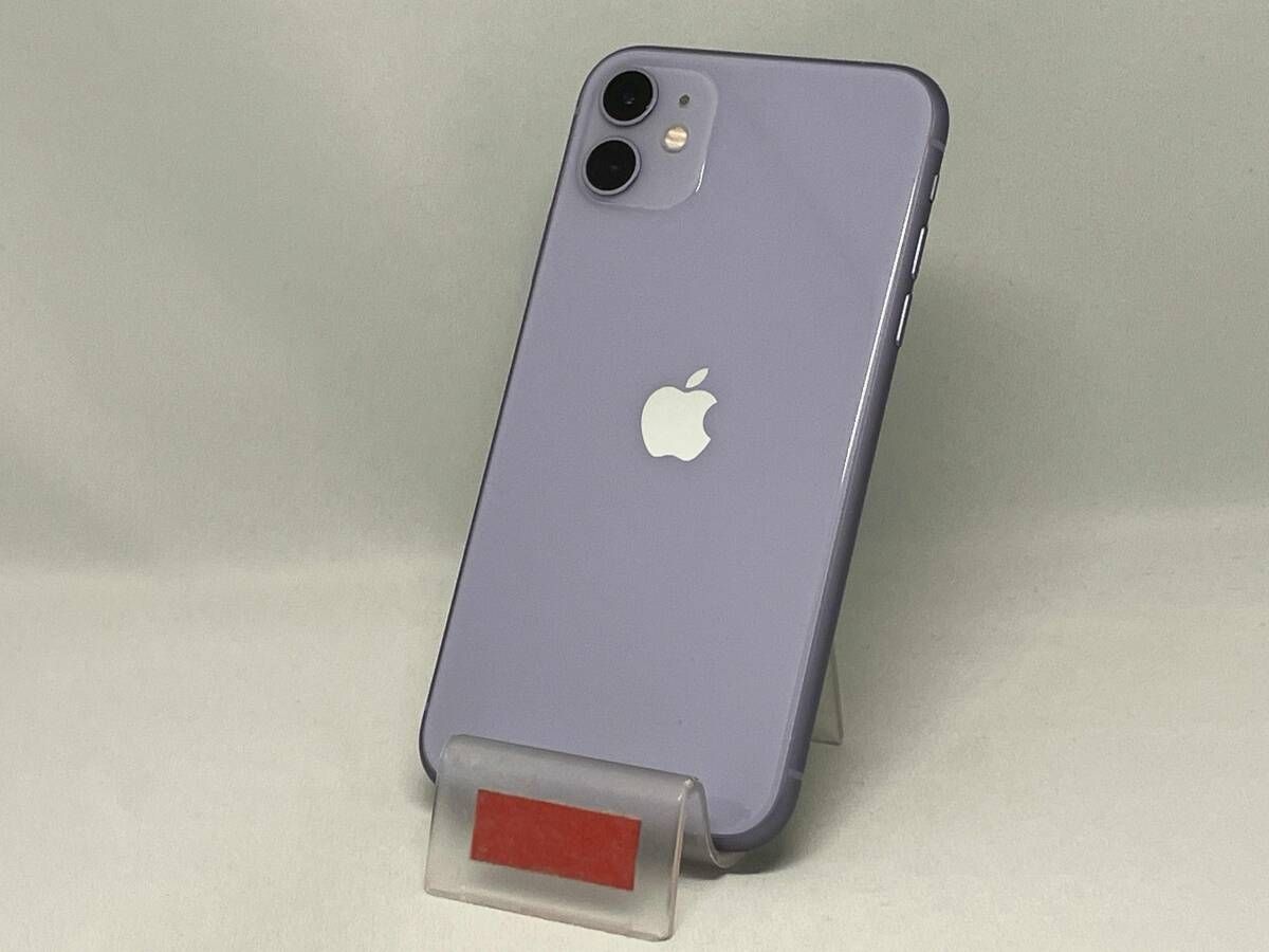 SoftBank 【SIMロックなし】MWLX2J/A iPhone 11 64GB パープル SoftBank