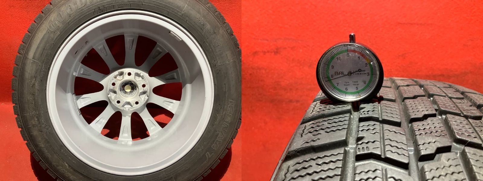 スタッドレスタイヤホイールセット 215 60R17 GOODYEAR NAVI7 17x7.0 48 114.3 5H 社外 ジョーカー 4本SET FFCRYSTALESIA_COM