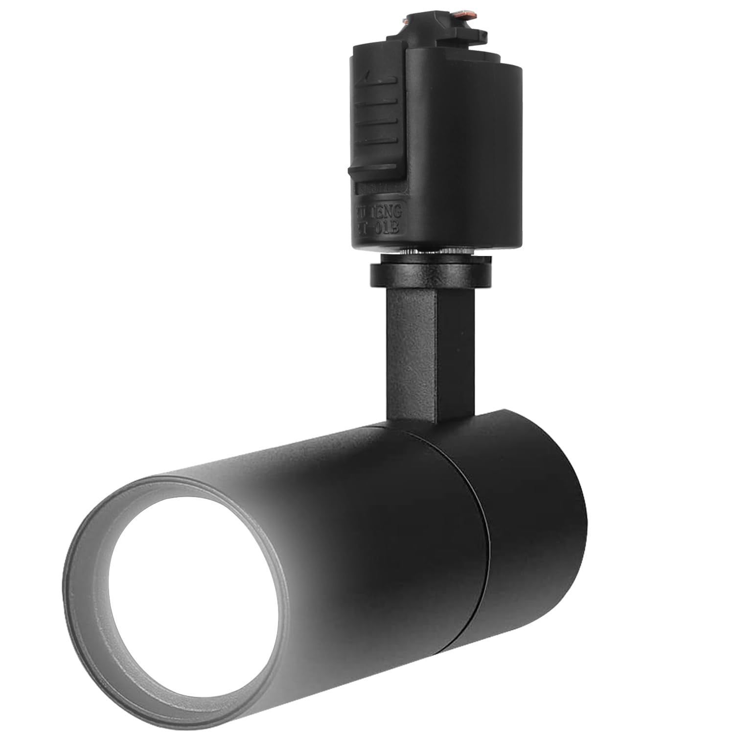 【人気商品】1個セット） （ブラック 一般家庭照明/演出照明/商業施設/店舗・商品展示用照明 大光量1000LM照射角度調節可能 消費電力10W ライティングレール用スポットライト昼白色100W相当