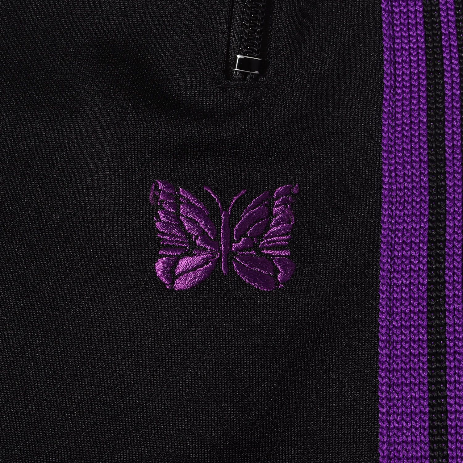 NEEDLES ニードルズ パンツ ブラック 黒 サイズ:M | CIAOPANIC別注 バギー ワイド トラック パンツ | 日本製 | ボトムス ズボン | コラボ ネペンテス【メンズ】【中古】 Needles ブラック ジャージ サイズ M ニードルズ トラックパンツ NEEDLES STUDIOUS ジャージ ニードルズ Mサイズ 中古・古着通販