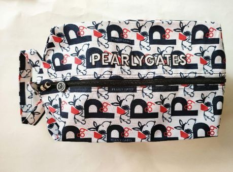 新品 PEARLY GATES/パーリーゲイツSNOOPYコラボ企画シューズケース 