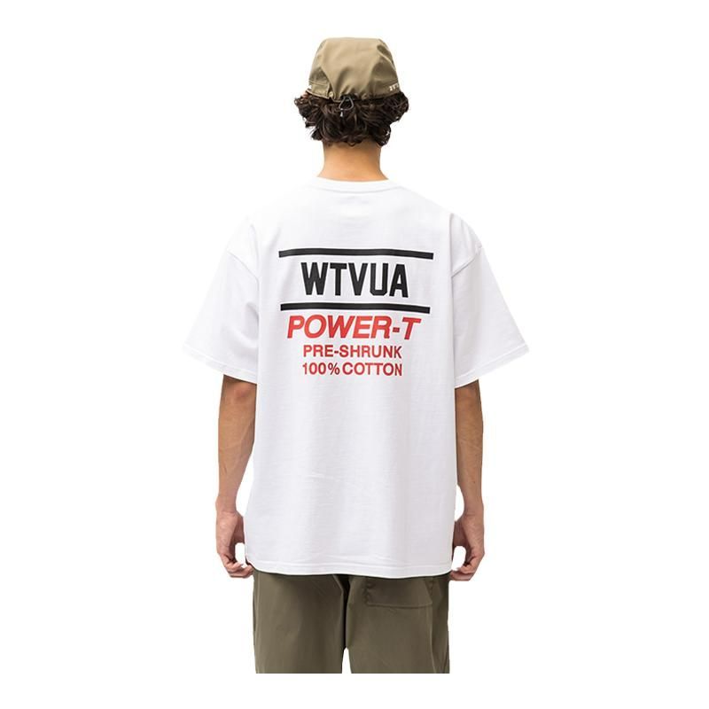 ダブルタップス WTAPS, ONEITA POWER-T ホワイト　03 WTAPS POWER-T / SS / COTTON. ONEITA® Tシャツ 22217OND-CSM01