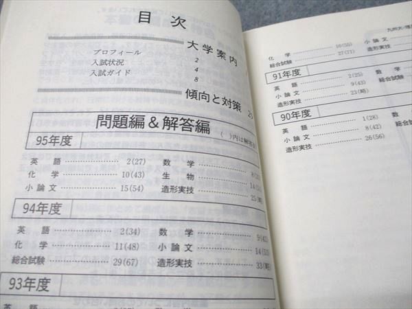 教学社 赤本 九州大学 理系-後期日程 1996年度 最近6ヵ年 大学入試シリーズ 020m6D 教学社 赤本 九州大学 理系-後期日程 1996年度 最近6ヵ年 大学