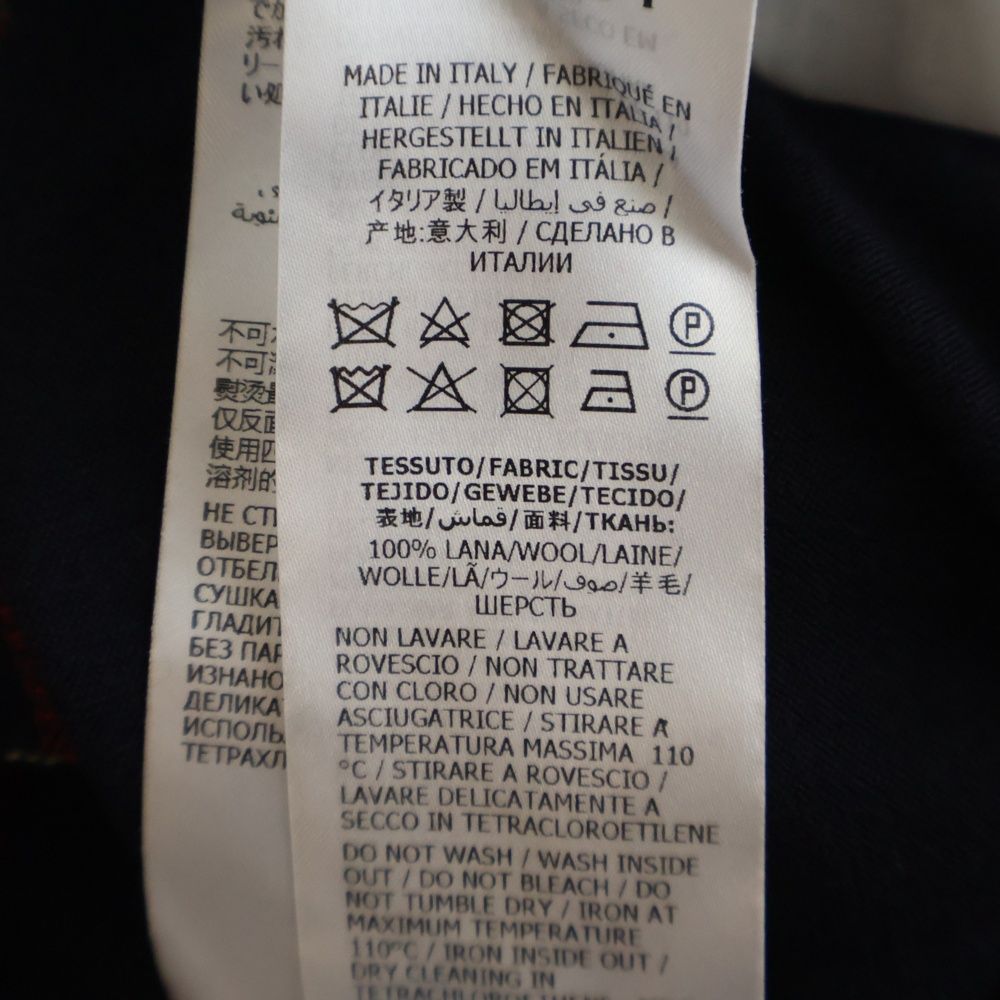 グッチ 597739 XKA4I BEEロゴ刺繍ニット S GG インターシャ ウール セーター ・ブラック | GUCCI公式