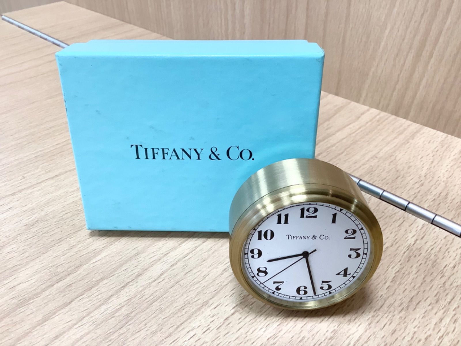 G915専用袋、箱ありTIFFANY&CO.ティファニー ゴールド 丸型