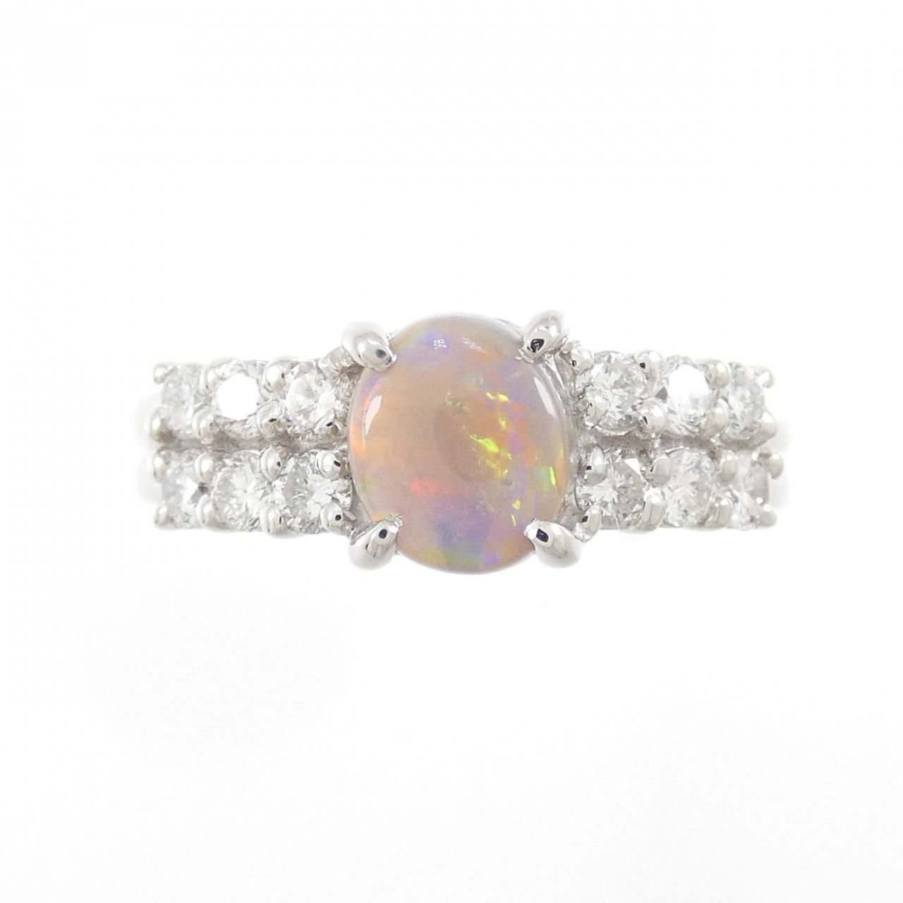 PT900 ブラックオパール リング 0.57CT - メルカリ 