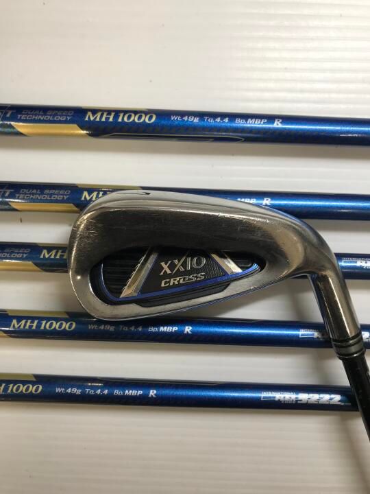 【即納】XXIO CROSS | R | MH1000 | 中古 | アイアンセット | ダンロップ
