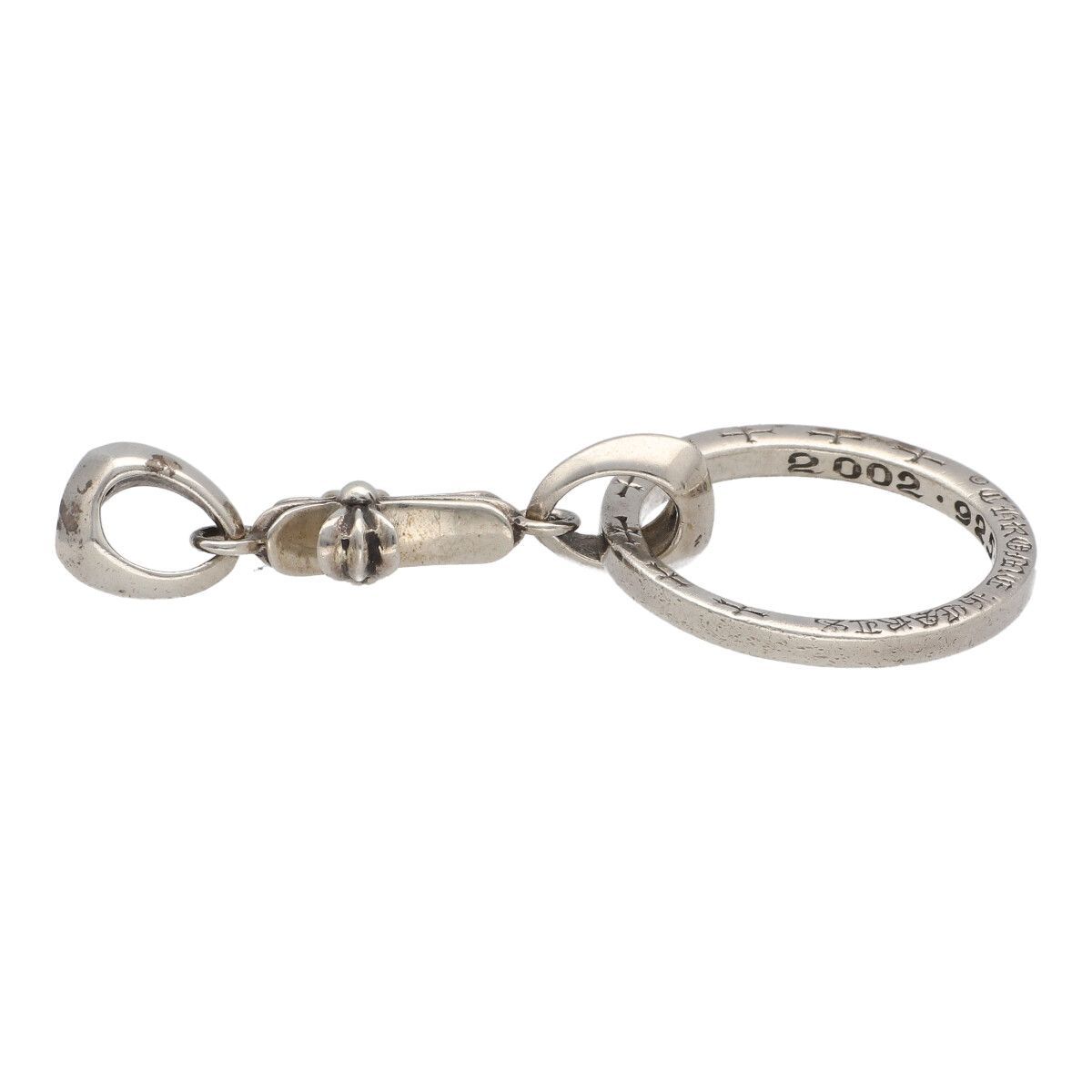 【中古】 CHROME HEARTS クロムハーツ アイウェアループ EWLP NTFL ベイビーファットクロス ベビーファット サングラス メガネ ペンダント ネックレス シルバー アクセサリー 24016847 AO