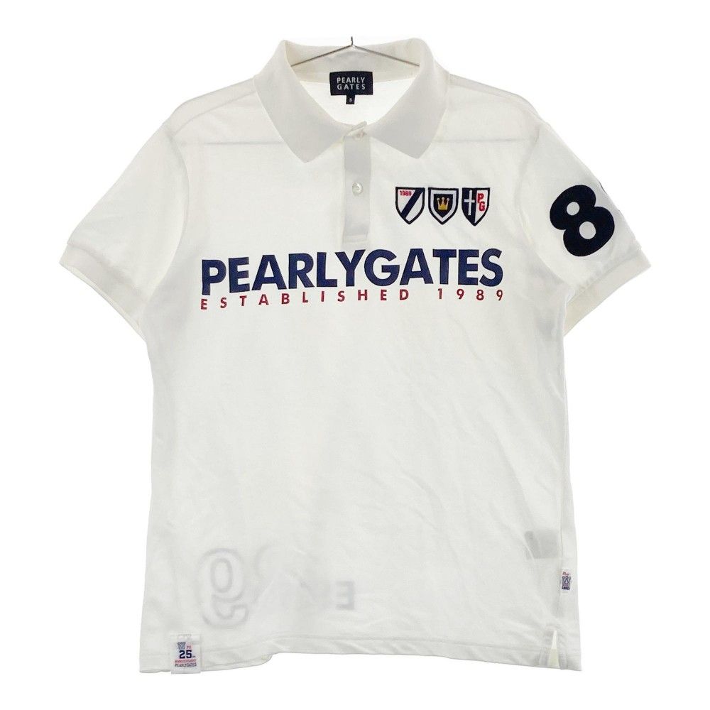 【新品未使用】PEARLY GATES 定価19,800円ホワイト ポロシャツ 楽天市場】PEARLY GATES パーリーゲイツ 2022年モデル 半袖