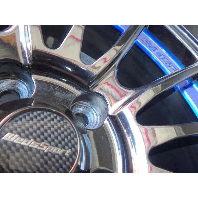 1665】◇Weds Sport SA-15R ホイール◇18x7.5J 5穴 PCD100 +45◇2本
