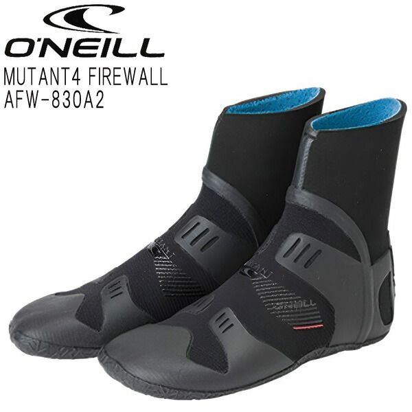 サーフブーツ オニール O'NEILL MUTANT4 FIREWALL BOOT AFW-830A2 ミュータント サーフィン SUP 冬用