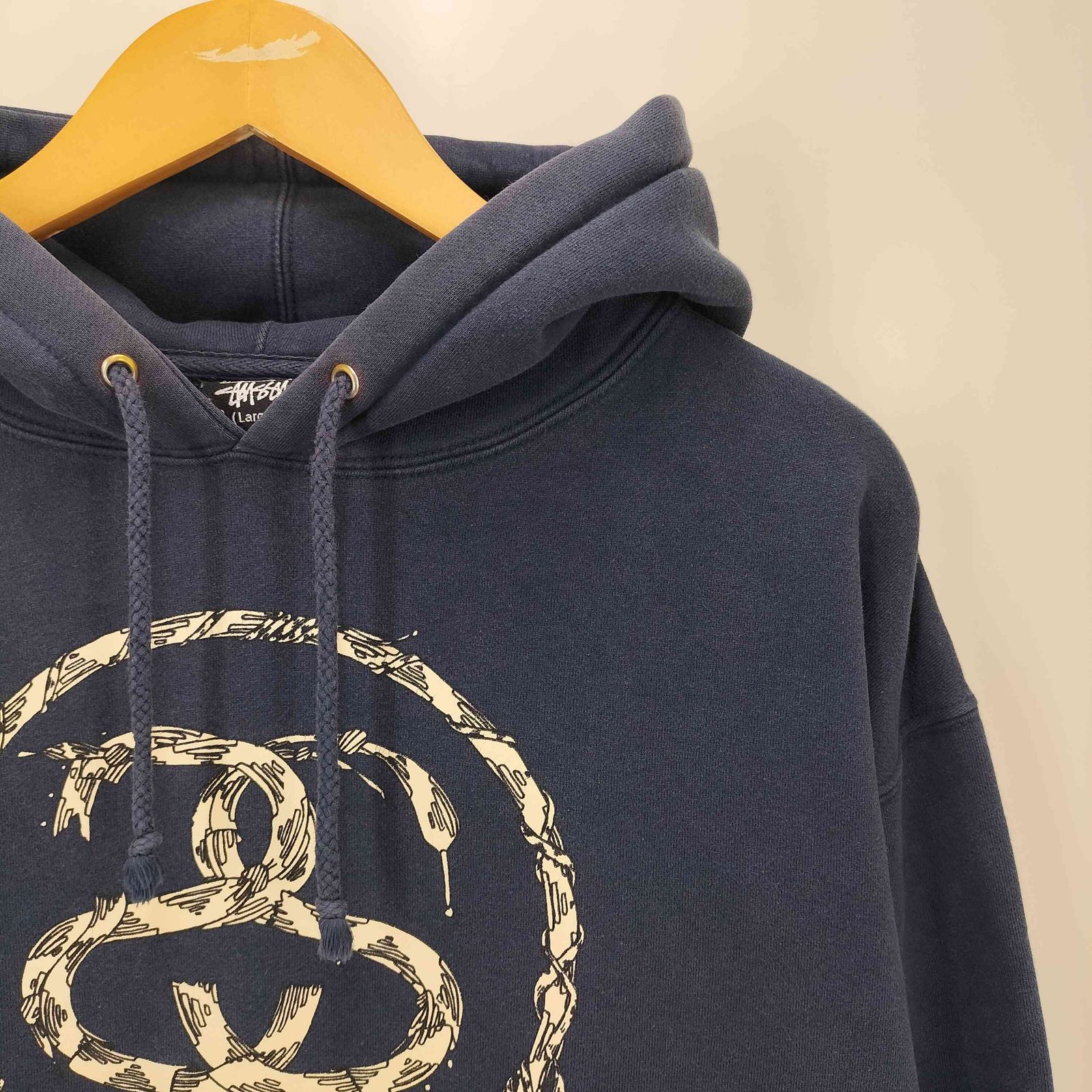 old stussy SSリンク　モノグラム　パーカー　パロ old stussy 00s ssリンクモノグラムパーカーパロ