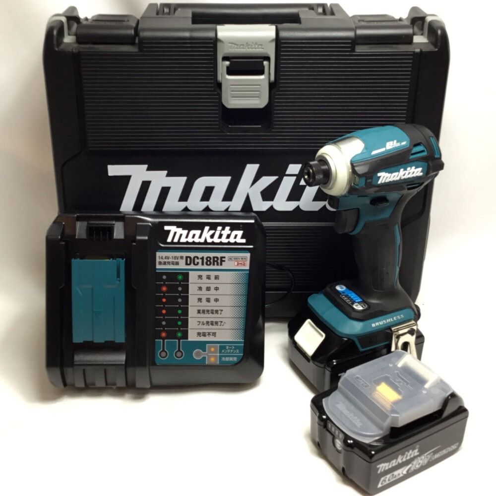 ΘΘMAKITA マキタ インパクトドライバ 未使用品 付属品完備 TD172DRGX ブルー - メルカリ