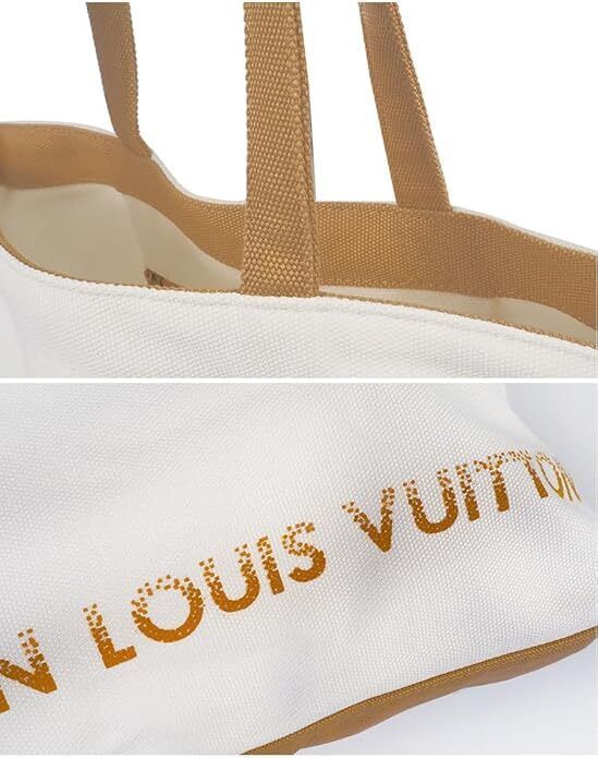 LOUIS VUITTON トートバッグ ホワイト　新品未使用 ルイヴィトン トートバッグ LOUIS VUITTON ホワイト 白 新品