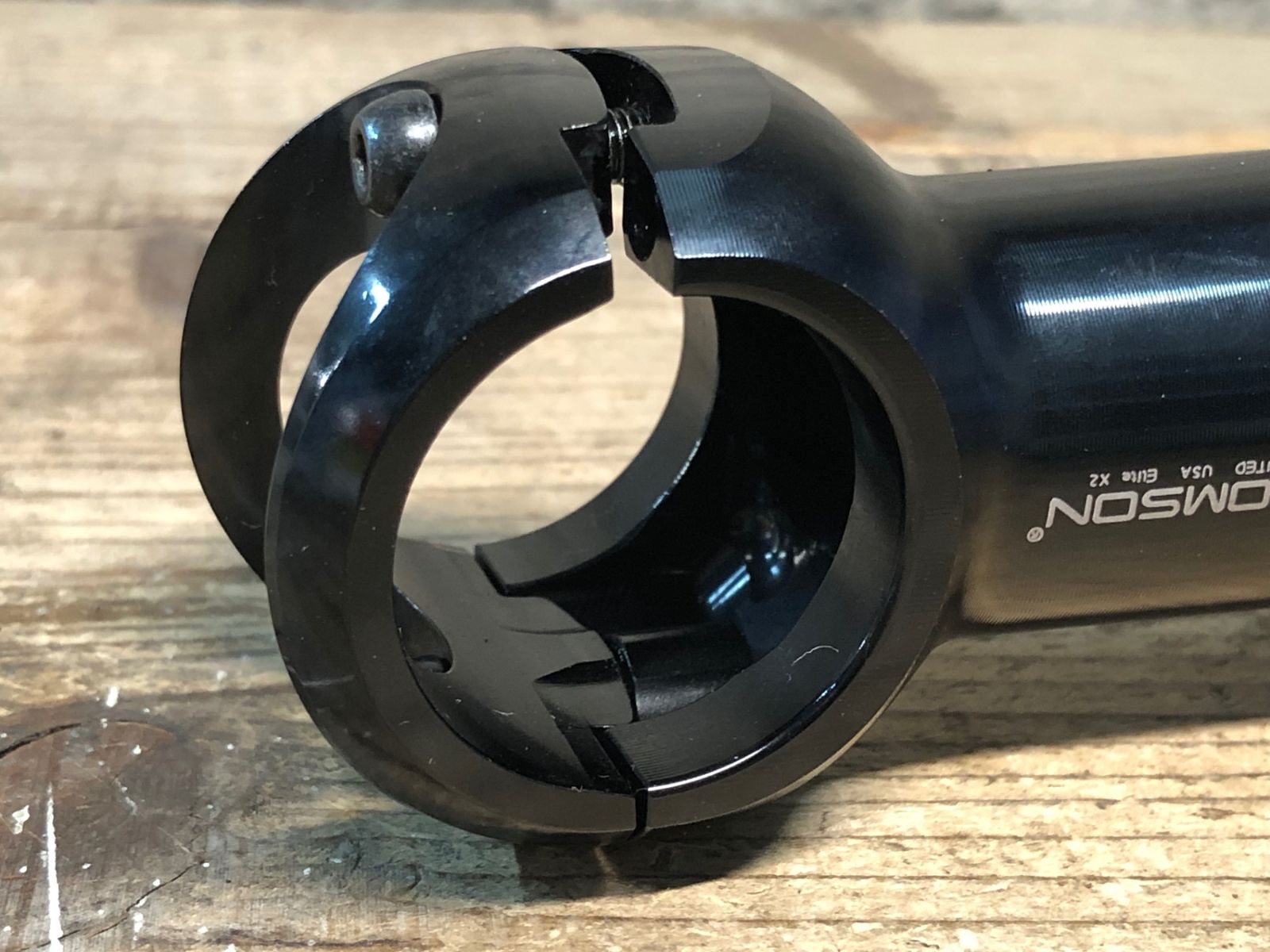 THOMSON ステム ブラック アルミ製 THOMSON ( トムソン ) ステム MTB STEM X4 ブラック 40mm/0度
