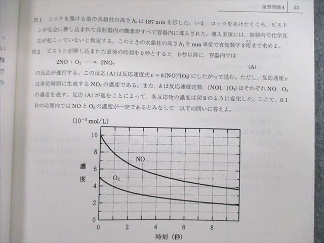 VF01-075 駿台 東北大化学/プレ化学演習 未使用品 2022 冬期/直前 計2