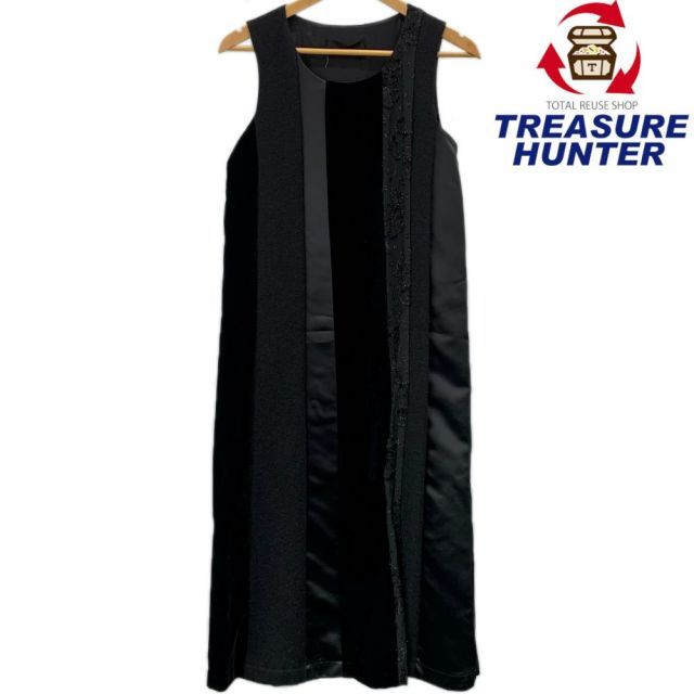 tricot COMME des GARCONS ワンピース サイズF ブラック TA-040190 コムデギャルソン 100060115008