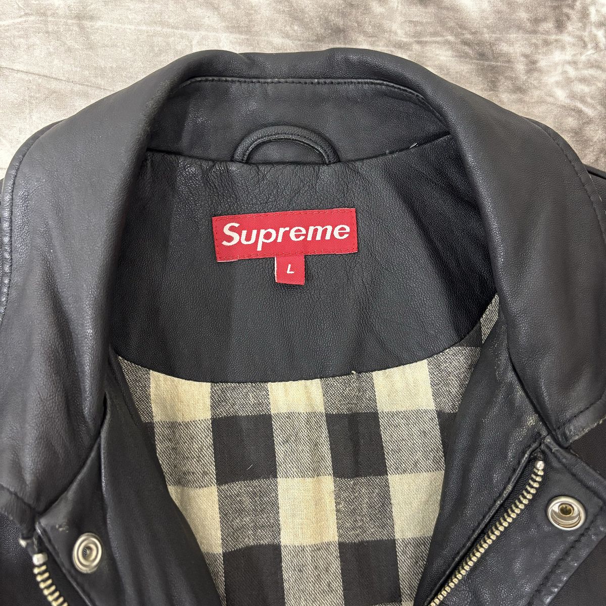 Supreme/シュプリーム【07AW】Leather Bomber Jacket/レザー ボンバージャケット/L - メルカリ