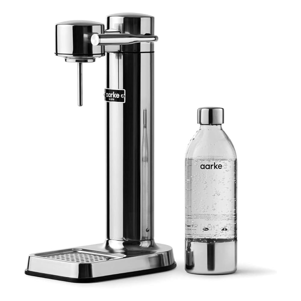 送料無料 aarke アールケ カーボネーター 3 スチールシルバー 炭酸水メーカー ボトル付き スタイリッシュ Carbonator3 Matte Black 正規品