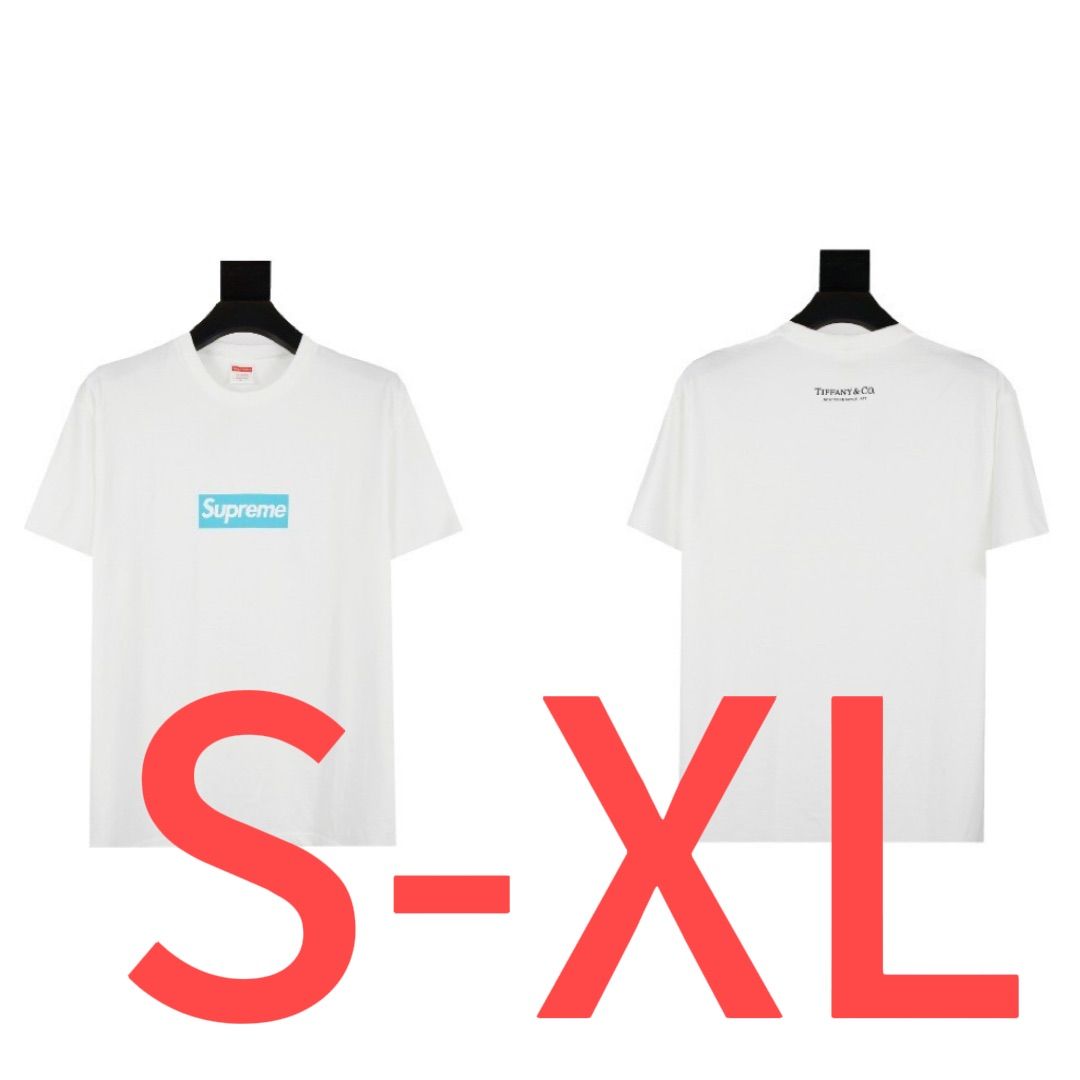 シュプリーム Supreme Tiffany & Co. Box Logo Tee Tシャツ サイズS-XL - メルカリ