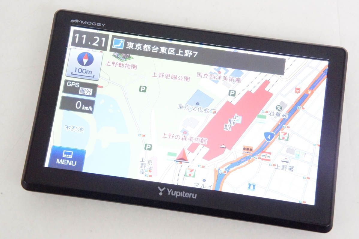 Yupiteruユピテル 7V型 ワンセグ内蔵 ポータブルナビゲーション YPB741 カーナビ