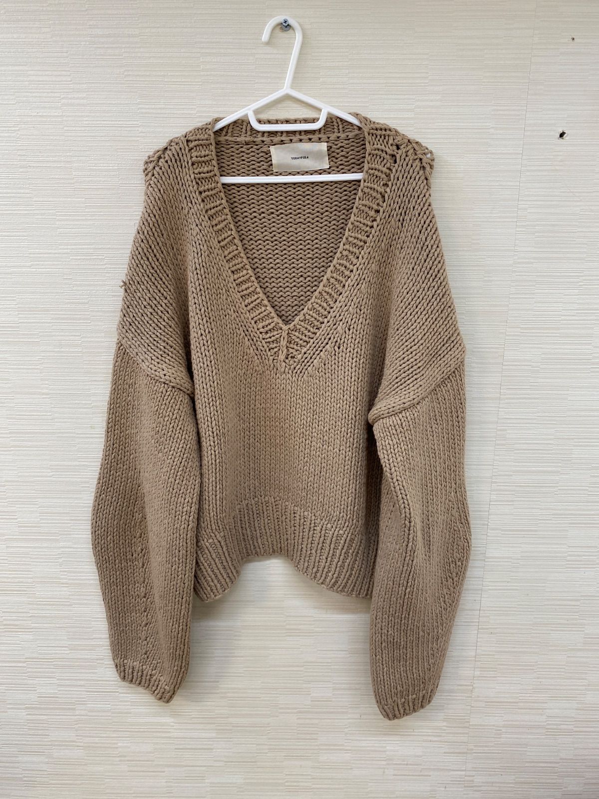 TODAYFUL（トゥデイフル）の「Vintageパターンニット（ニット
