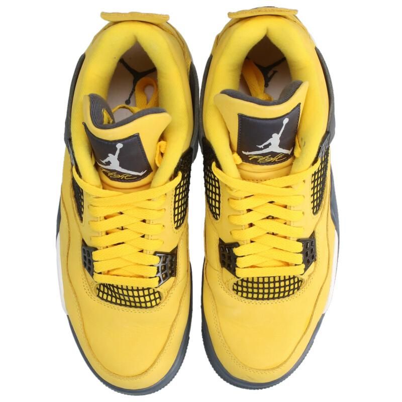 ナイキ AIR JORDAN 4 RETRO LIGHTNING TOUR YELLOW CT8527-700 エア 