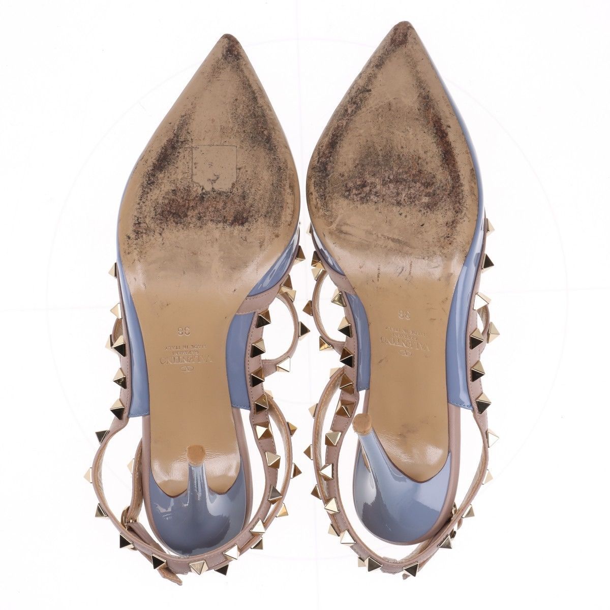 VALENTINO GARAVANI ロックスタッズ パンプス パテントレザー VALENTINO GARAVANI ヴァレンティノガラヴァーニ ロックスタッズ