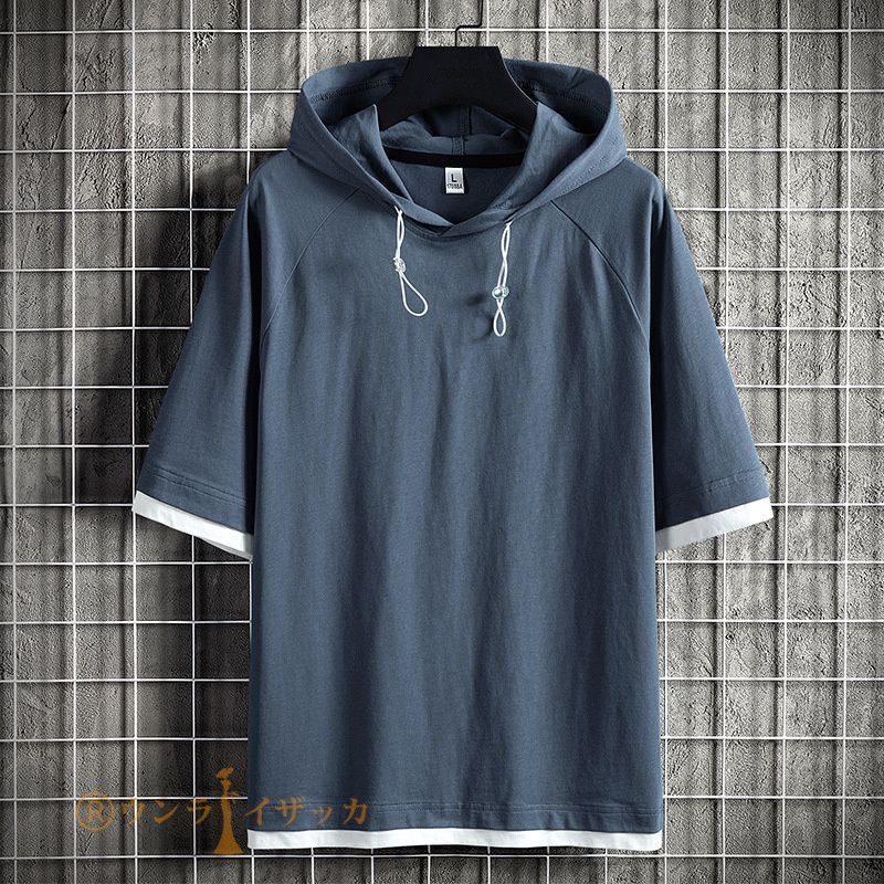 NO CONTROL AIR スエットプルオーバー 半袖 Tシャツ パーカー 灰 NO CONTROL AIR スエットプルオーバー 半袖 Tシャツ パーカー 灰