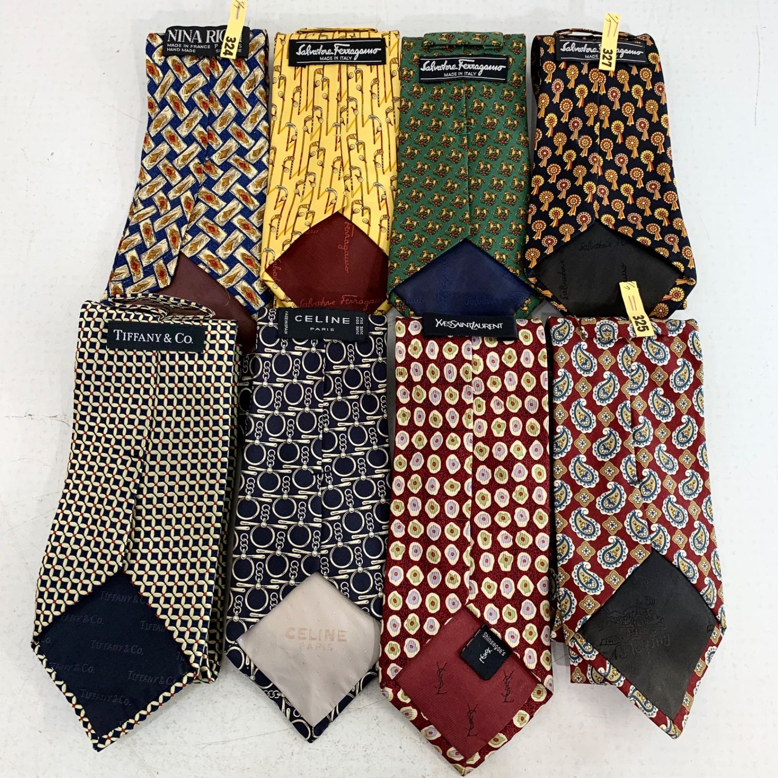ハイブランド ネクタイ8本セット ハイブランド ネクタイ 8本セット LV GUCCI dunhillなど - メルカリ
