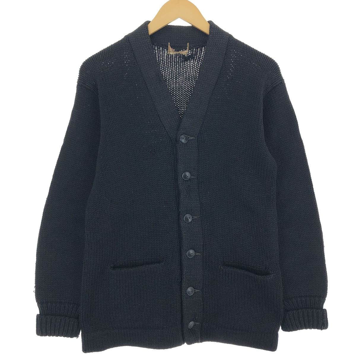古着 40~50年代 HONOR KNITTING MILLE ウールレタードニット 