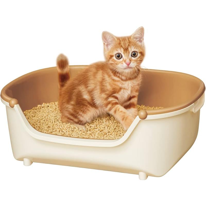 花王 ニャンとも清潔トイレ 子ねこ用セット オレンジ [猫用トイレ本体] 0