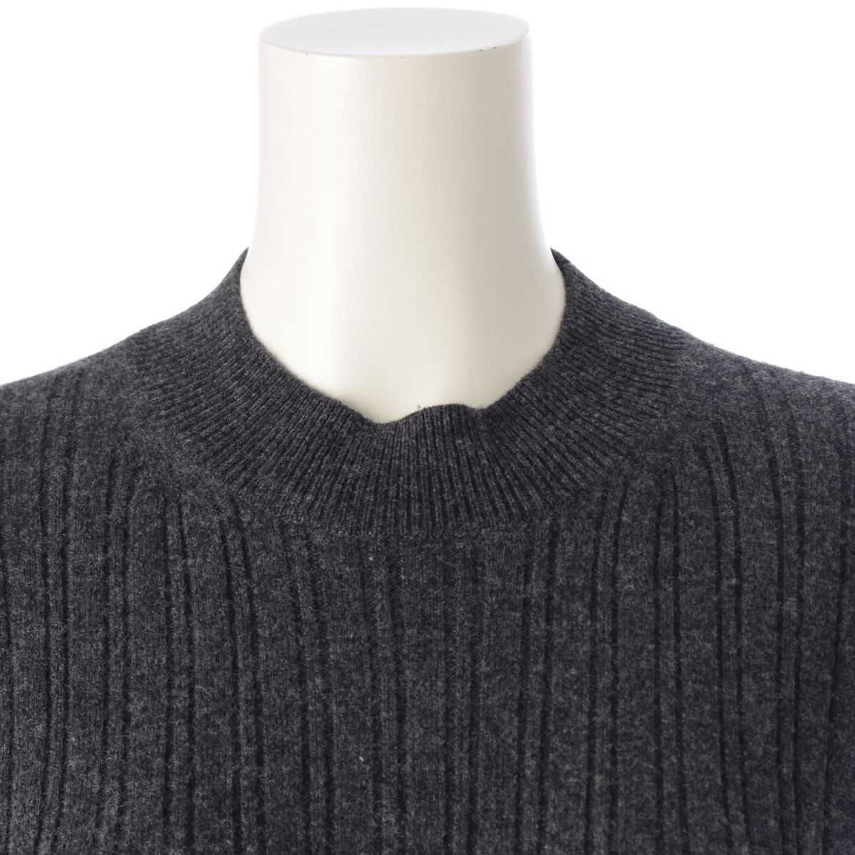 ドゥロワー ウール×カシミヤ ニット ワンピース 6526-299-1240