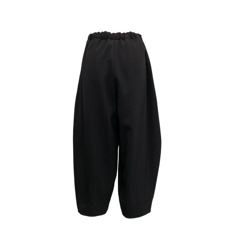 2025AW COMME des GARCONS コムデギャルソン バルーンイージーパンツ ブラック XS GN-P004