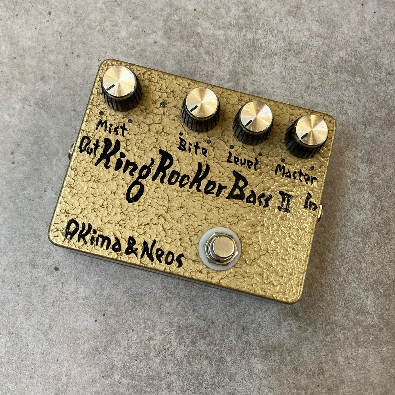 三重本店 楽器 AKIMA-NEOS | アキマアンドネオス エフェクター King Rocker Bass II GOLD 472