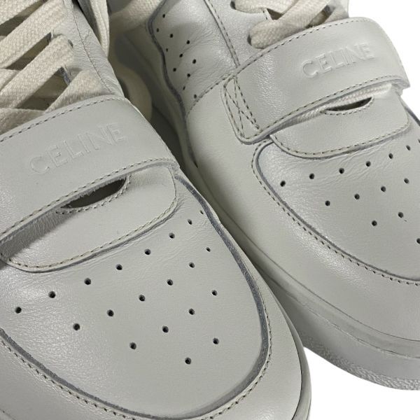 ○ 美品 セリーヌ CELINE CT-02 ミッドスニーカー TRAINER レース