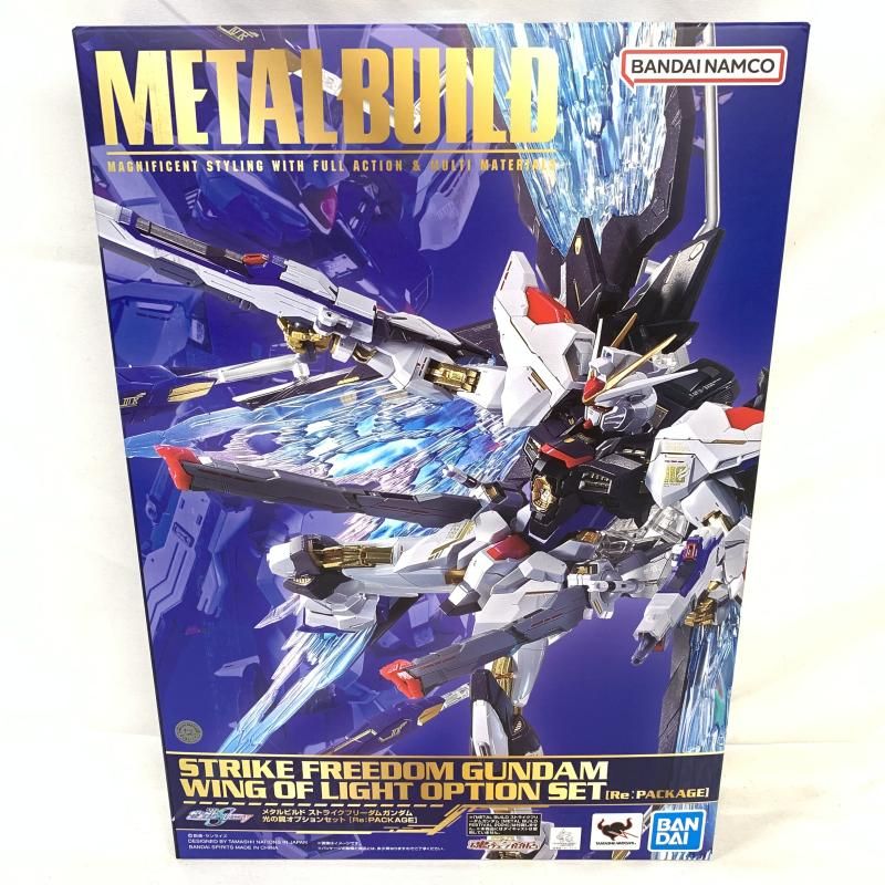 中古】未開）METAL BUILD ストライクフリーダムガンダム 光の翼