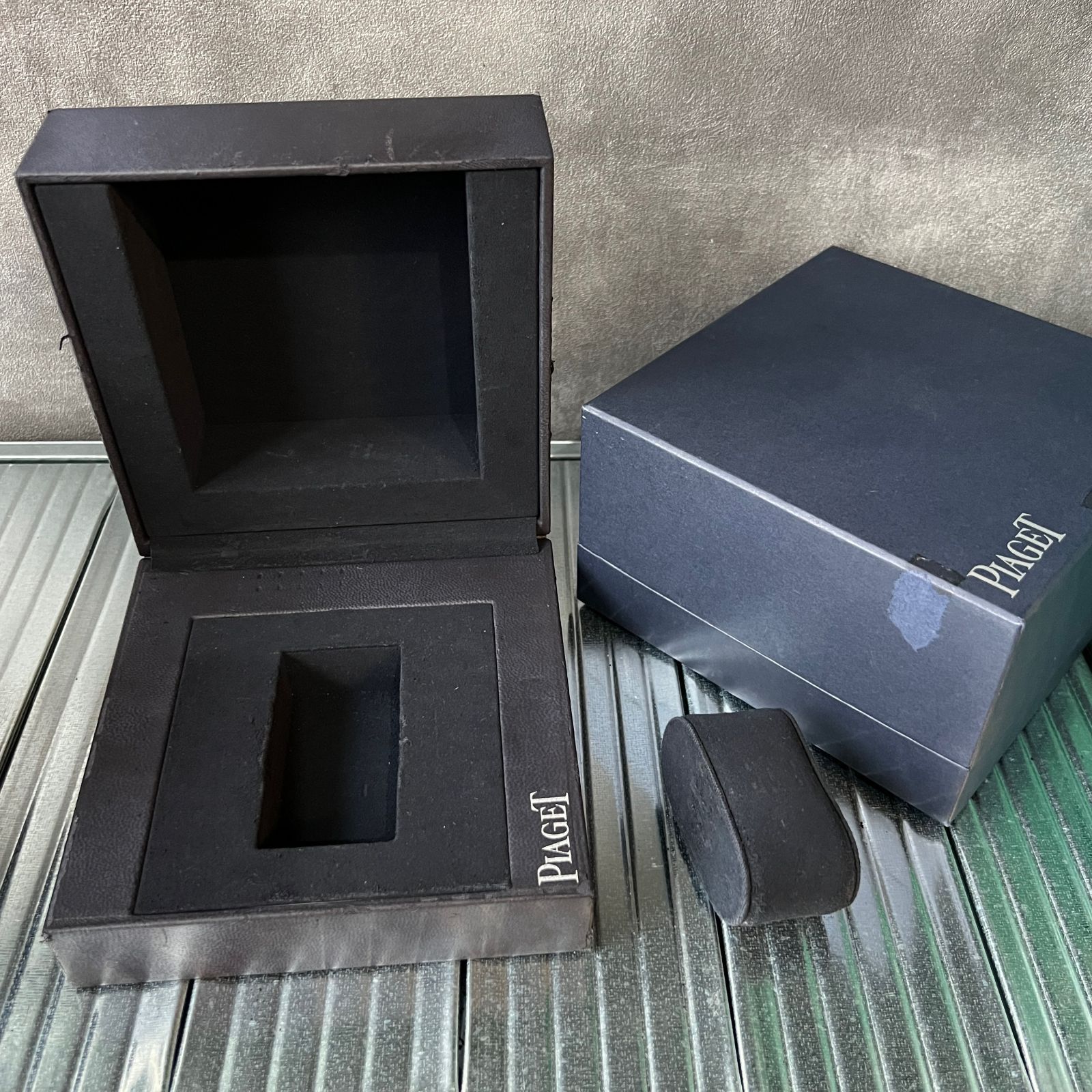 ピアジェ Piaget 空箱 時計ケース NAVY BOXv 3Pセット - メルカリ