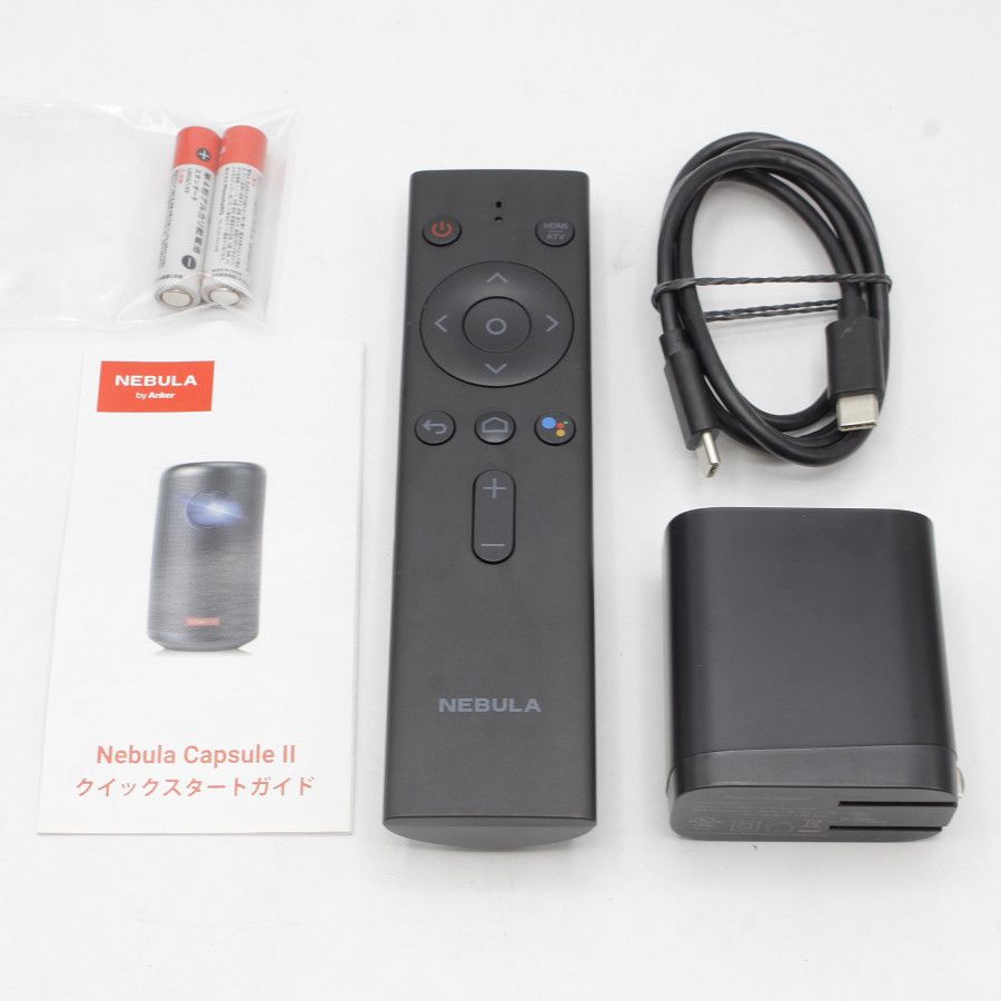 美品】Anker Nebula Capsule II D2421N12 ブラック モバイル