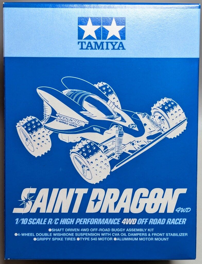【新品　美品】1/10　タミヤ　セイントドラゴン　塗装済　ボティ タミヤ 1/10RC セイントドラゴン (2021) 組立キット | BLOCKHEAD