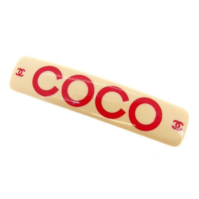 ⭐︎ T&T 様　CHANEL ビンテージCOCO＆ロゴ　バレッタ⭐︎ シャネル バレッタ ヘアアクセサリー ヴィンテージクラシック